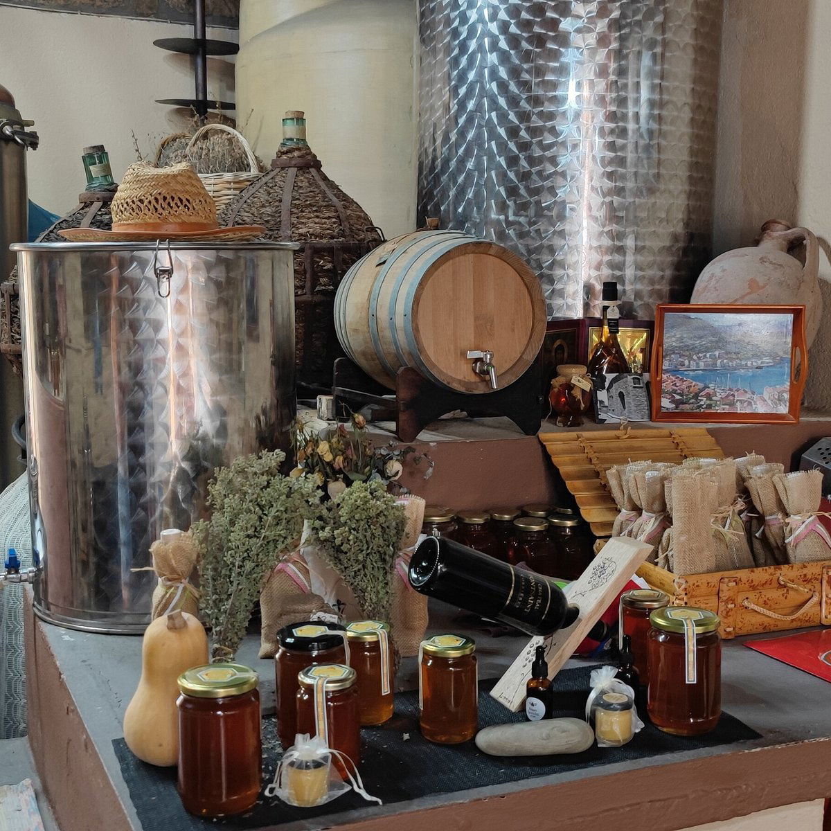 Kazakis Distillery, Winery in Limnos
